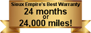24-month Warranty!